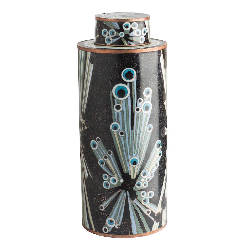 Ashwood Leather LONG JAR TIME SHUTTLE BLACK