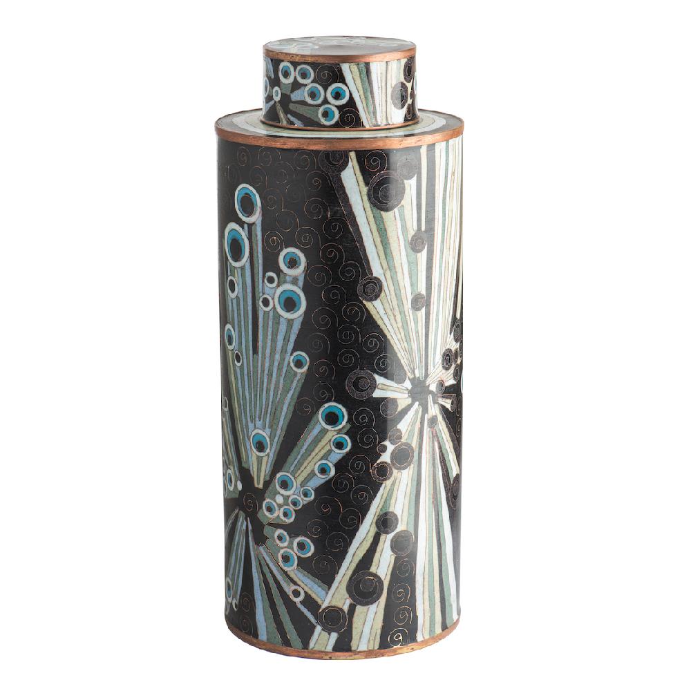 Ashwood Leather LONG JAR TIME SHUTTLE BLACK