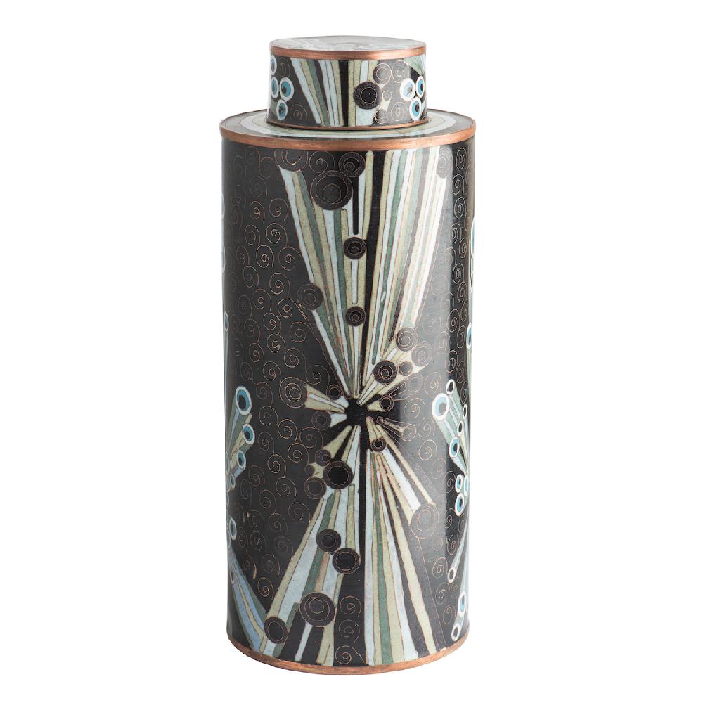 ashwood leather LONG JAR TIME SHUTTLE BLACK