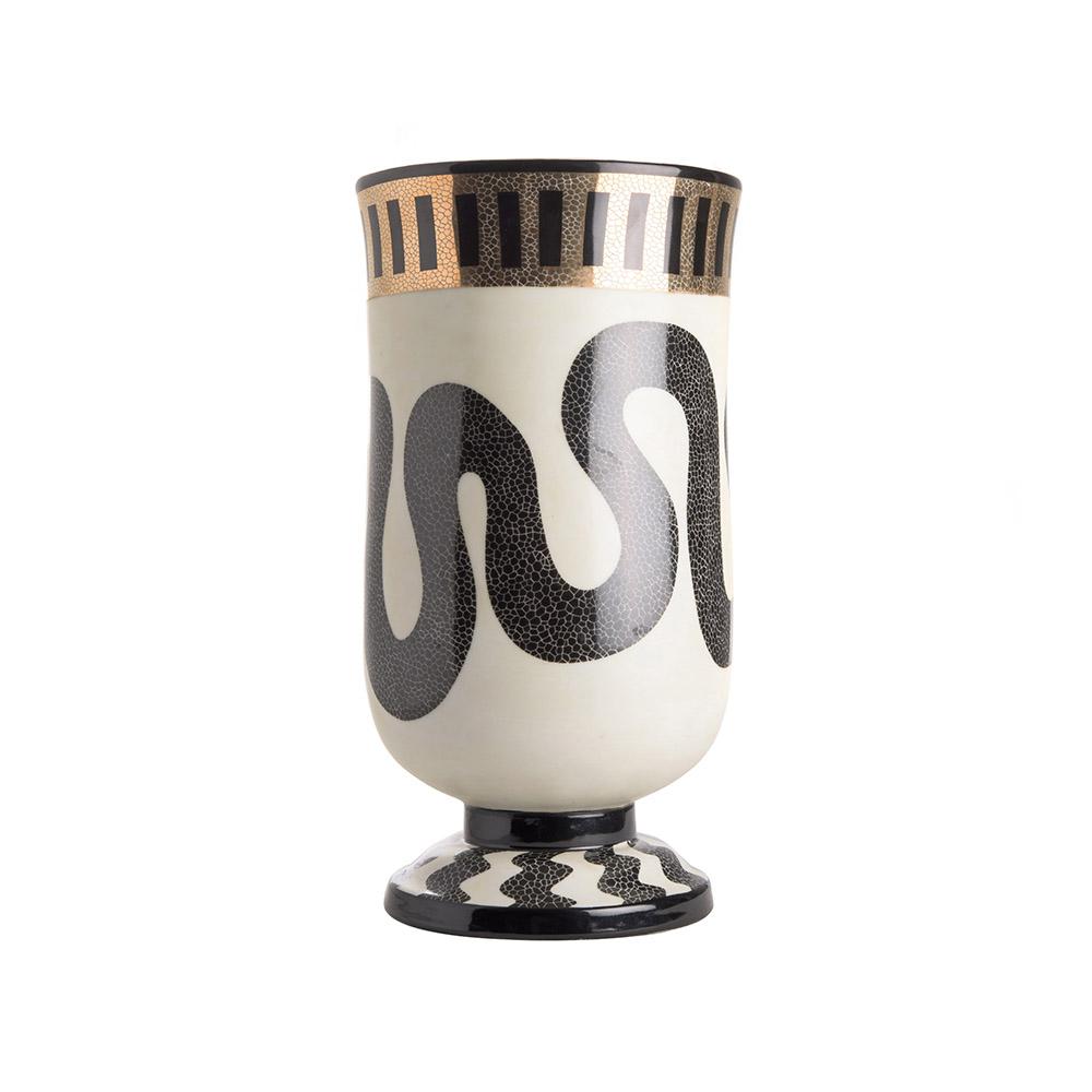 Ashwood Leather SEPENT VASE