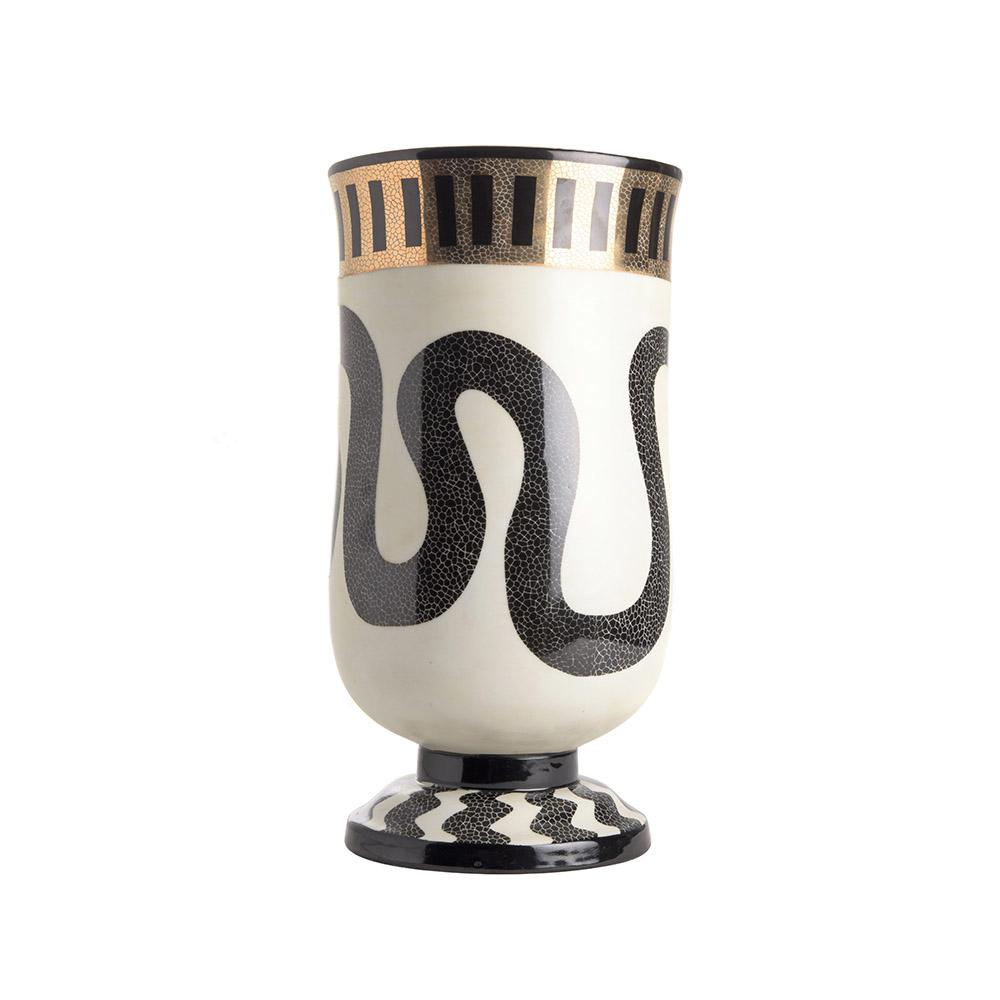 Ashwood Leather SEPENT VASE