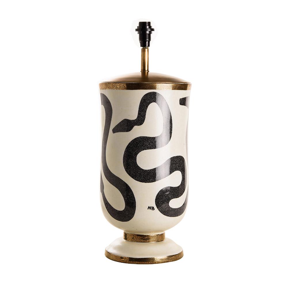 Ashwood Leather SERPENT LAMP