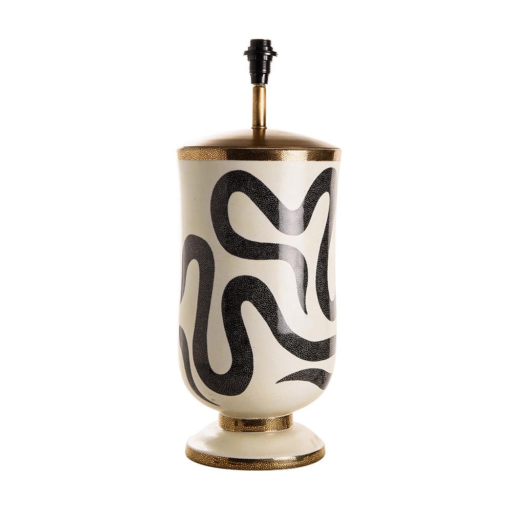 Ashwood Leather SERPENT LAMP