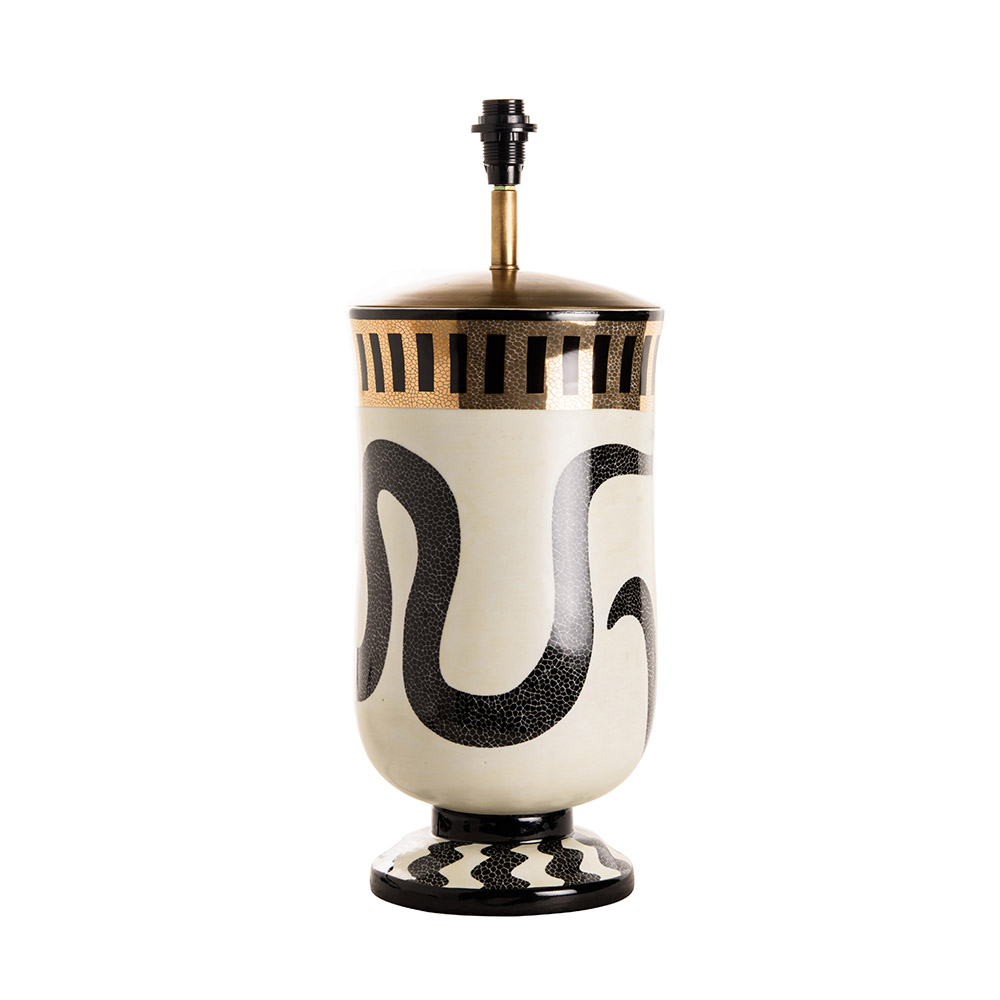 Ashwood Leather SERPENT LAMP