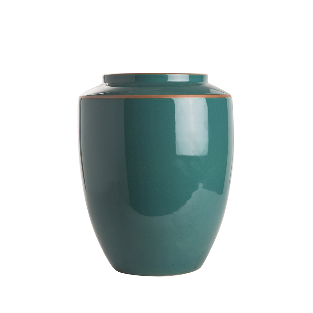 ashwood leather STRAIGHT JAR GREEN L