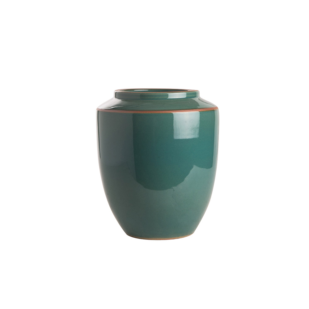 ashwood leather STRAIGHT JAR GREEN S