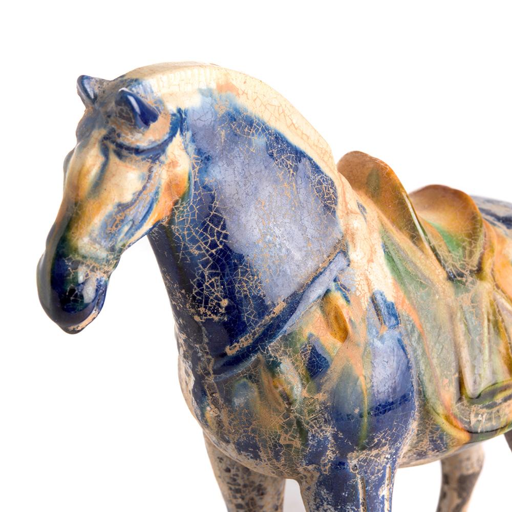 Ashwood Leather TANG HORSE BLUE YELLOW REACTIVE S