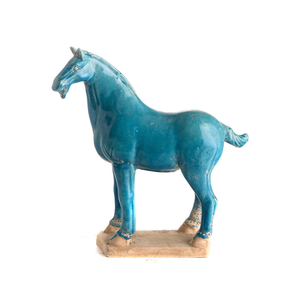Ashwood Leather TANG HORSE TURQUOISE REACTIVE
