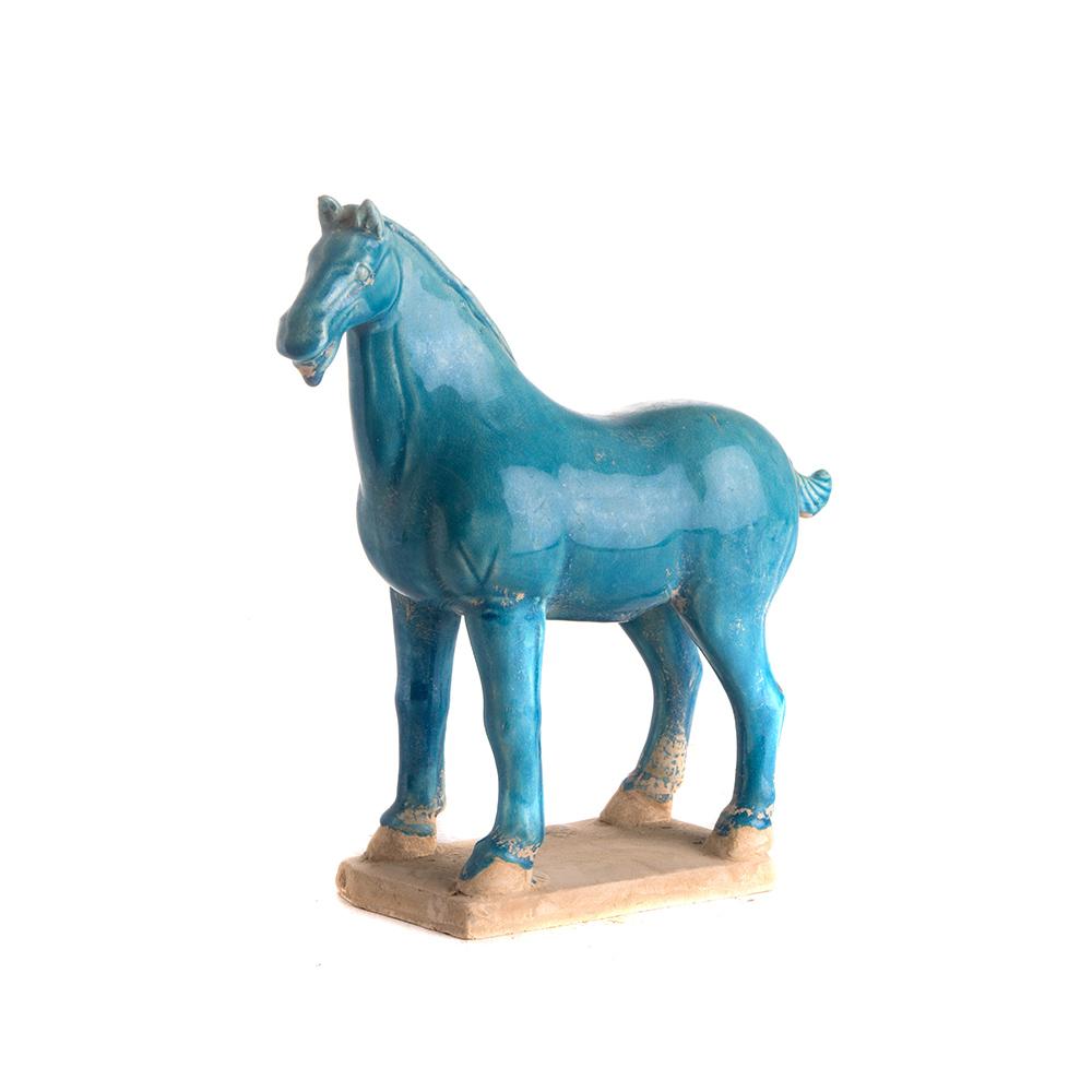 ashwood leather TANG HORSE TURQUOISE REACTIVE
