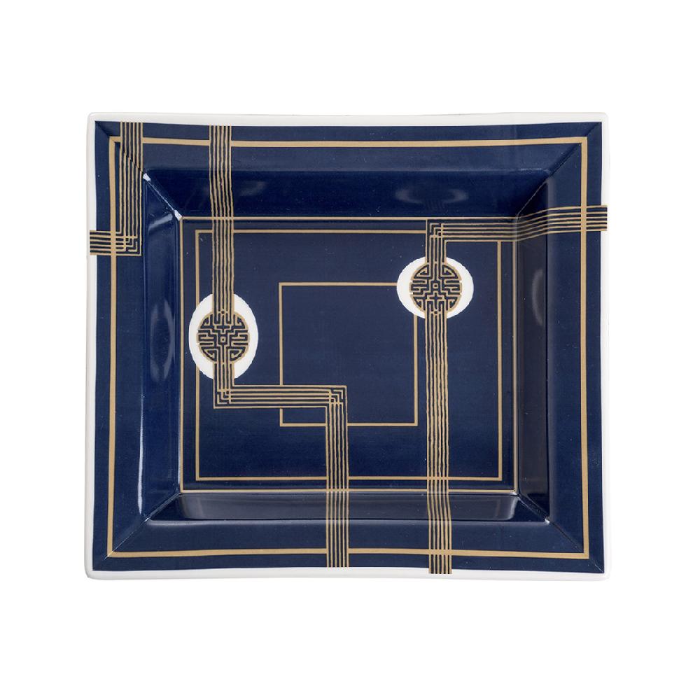 ashwood leather TRINKET BLUE