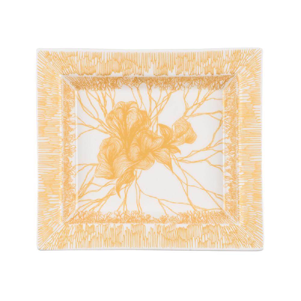 ashwood leather TRINKET GOLDEN FLOWER