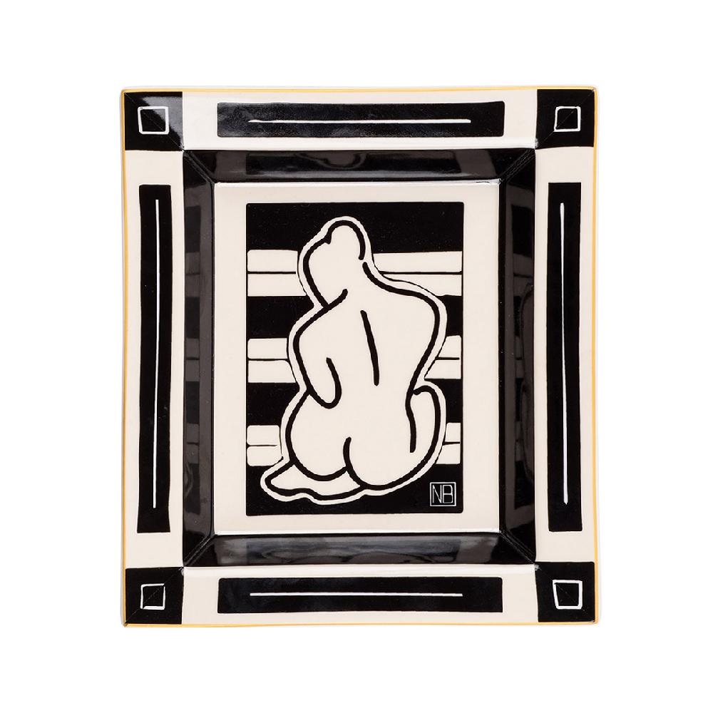 ashwood leather TRINKET NAIADES SILHOUETTES WHITE