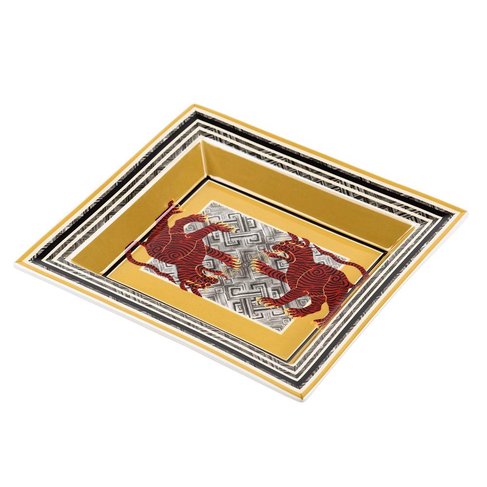 Ashwood Leather TRINKET TWO TIGERS