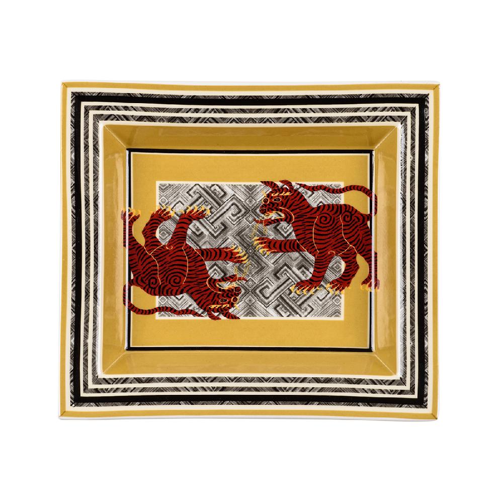 ashwood leather TRINKET TWO TIGERS