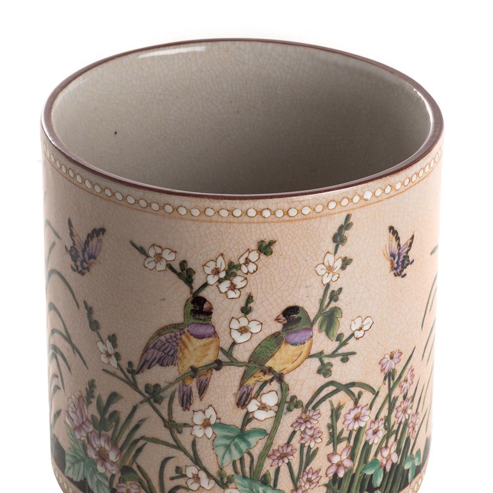 Ashwood Leather PLANTER POT STRAIGHT GOULDIAN FINCH