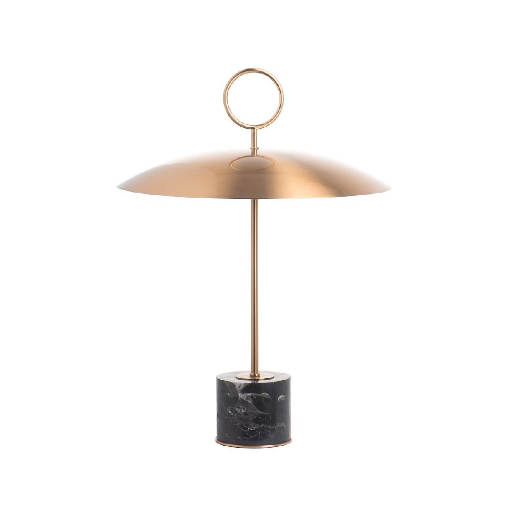 ashwood leather TABLE LAMP ERIC GIZARD MARBLE BLACK SS-G9