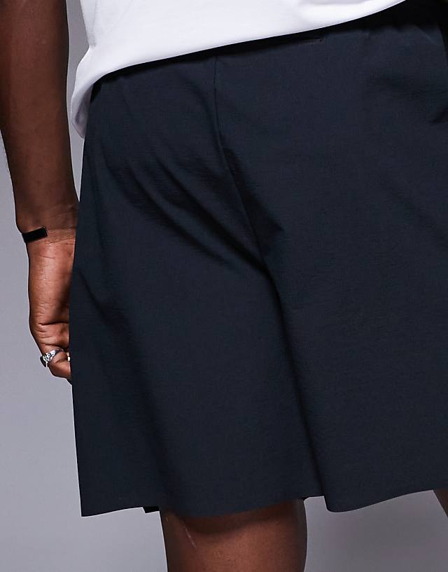 Asos 4505 5 Inch Ripstop Nylon Running Shorts With Back Phone Pocket In Black