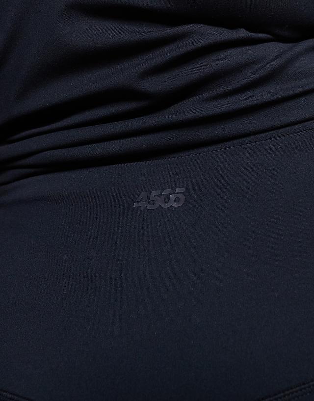 Asos 4505 Curve Icon Active Bum Sculpt High Waist Gym Legging With Inner Pocket In Black