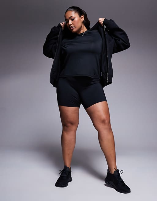 Asos 4505 Curve Icon Active Quick Dry Performance T-shirt In Black