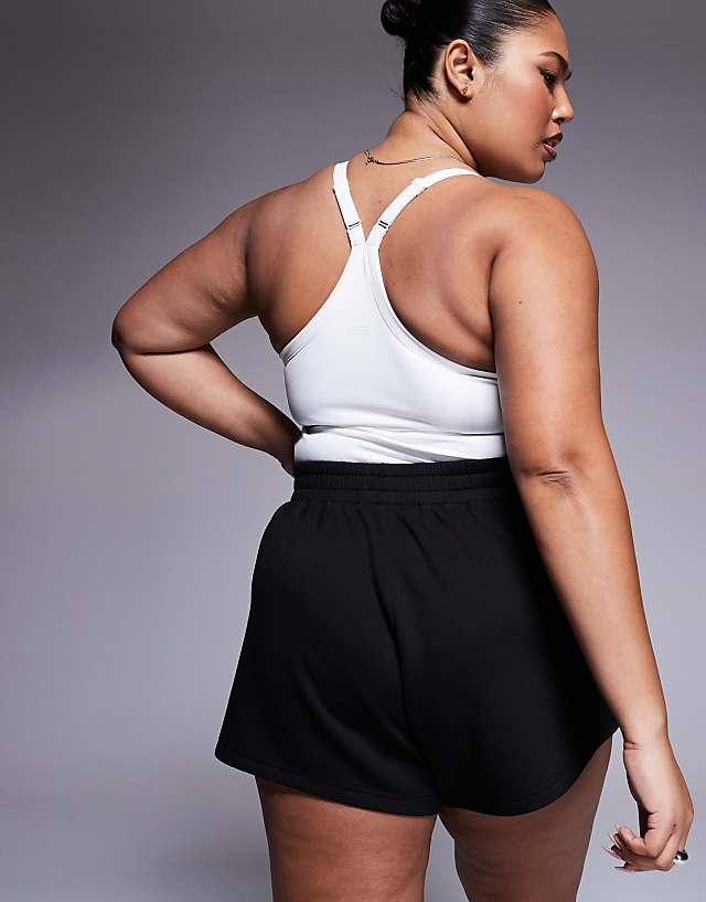 Asos 4505 Curve Icon Performance Sweat Shorts In Black