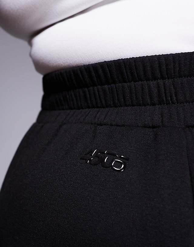Asos 4505 Curve Icon Performance Sweat Shorts In Black