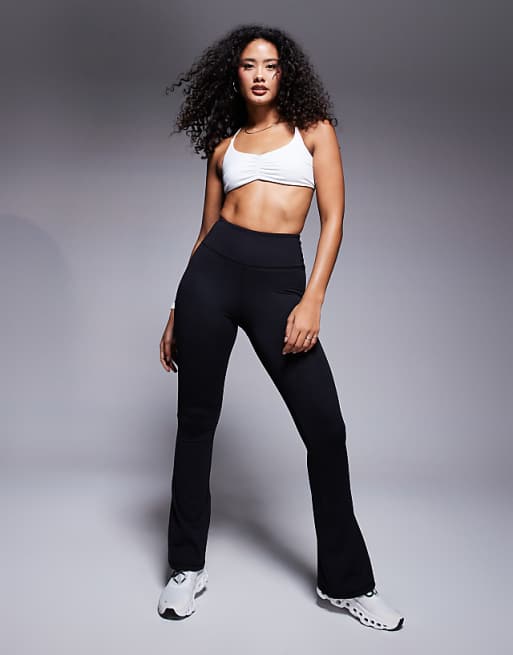 asos 4505 Hourglass Icon soft touch high waist slim kick yoga legging in black