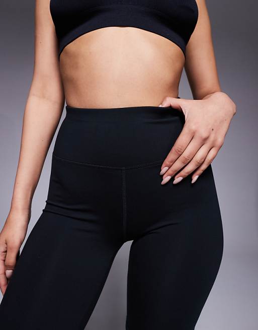 Asos 4505 Icon 8 Inch Soft Touch Legging Short In Black