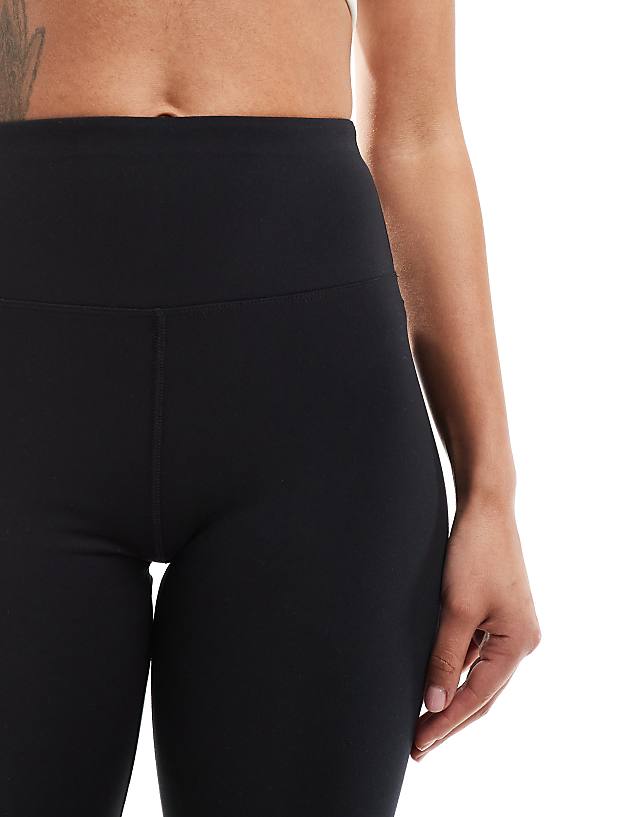 Asos 4505 Icon 8 Inch Soft Touch Legging Short In Black