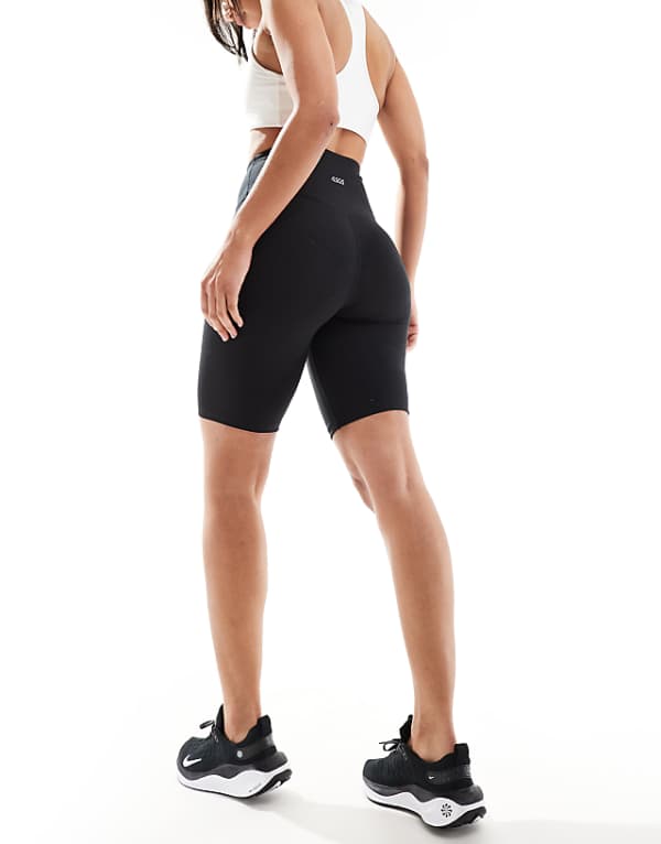 asos 4505 Icon 8 inch soft touch legging short in black