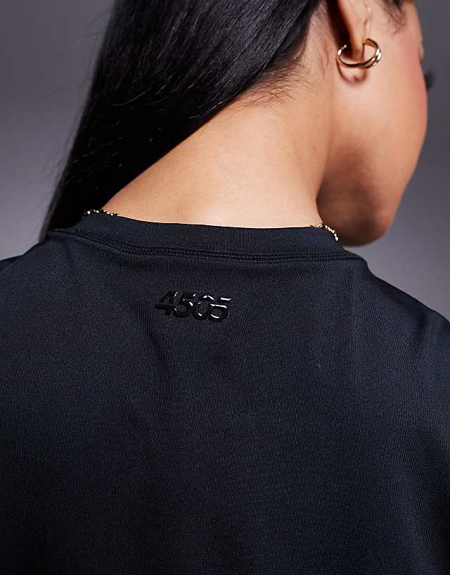 Asos 4505 Icon Active Quick Dry Performance T-shirt In Black