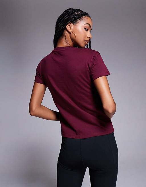 Asos 4505 Icon Cotton Boxy T-shirt With Quick Dry Finish In Soft Mulberry