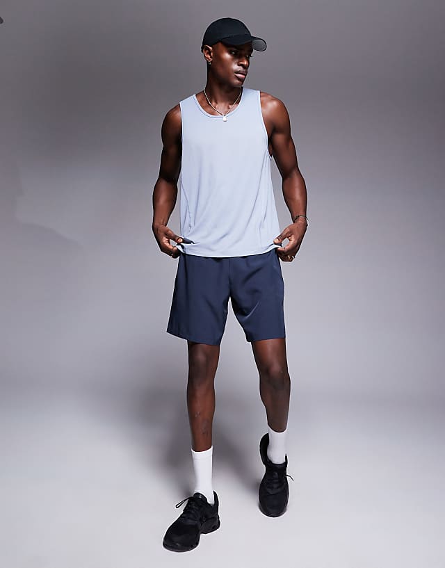 Asos 4505 Icon Quick Dry Mesh Training T-shirt 2 Pack In Black And Grey