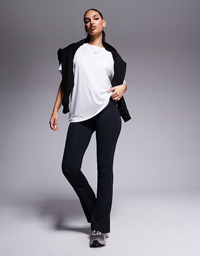 Asos 4505 Icon Quick Dry Performance Oversized T-shirt In White