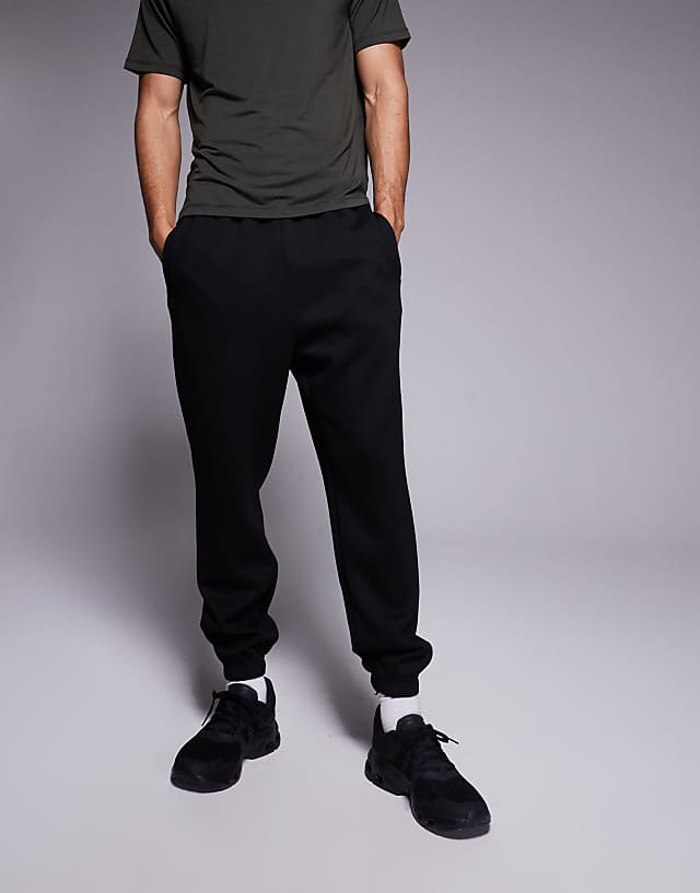 Asos 4505 Icon Quick Dry Tapered Fit Performance Joggers In Black