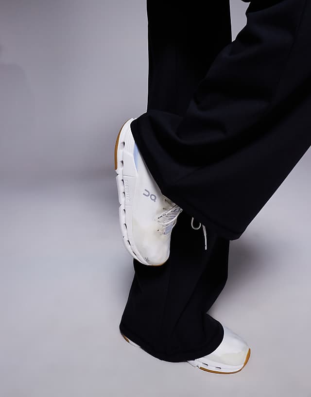 Asos 4505 Icon Soft Touch High Waist Wide Leg Dance Pant In Black