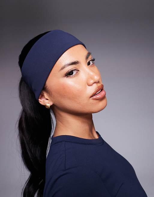 Asos 4505 Icon Soft Touch Performance Set In Midnight Navy