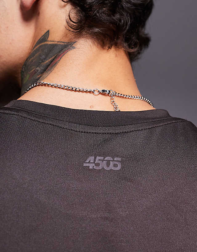 Asos 4505 Icon Training Quick Dry Muscle Fit Tank In Brown