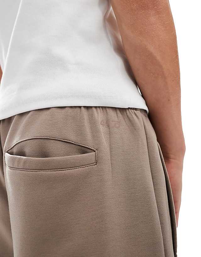 Asos 4505 Icon Training Quick Dry Performance Cargo Joggers In Taupe Grey