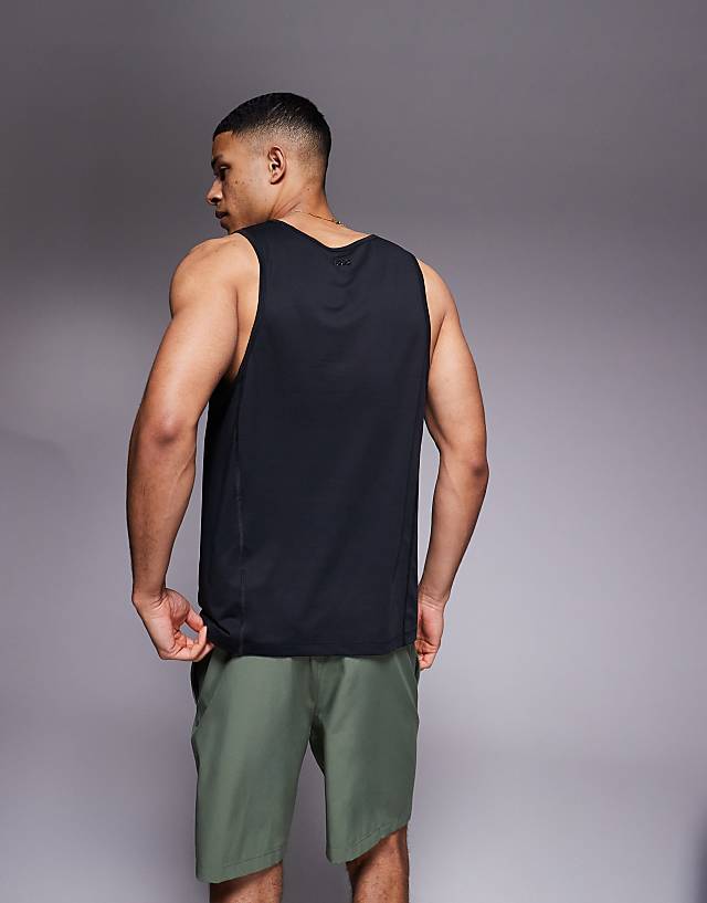 Asos 4505 Icon Training Vest With Racer Back In Black