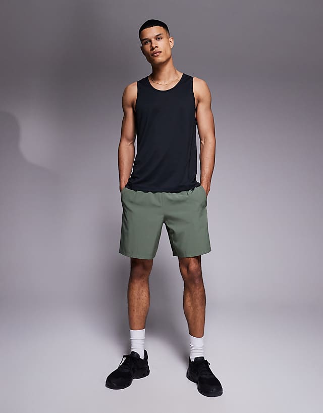 Asos 4505 Icon Training Vest With Racer Back In Black