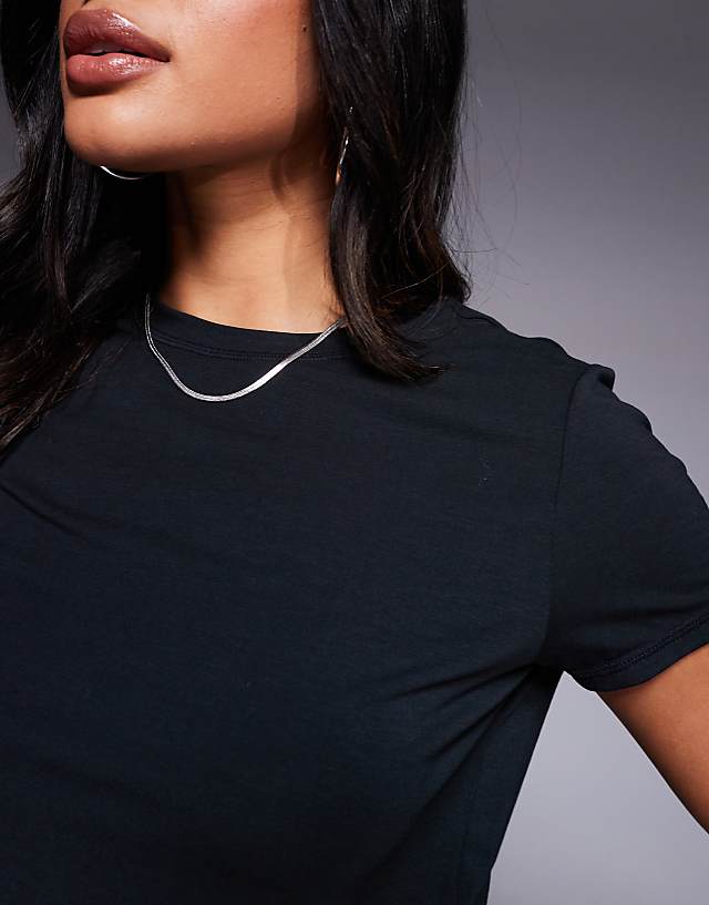 Asos 4505 Quick Dry Performance Jersey Box Fit T-shirt In Black