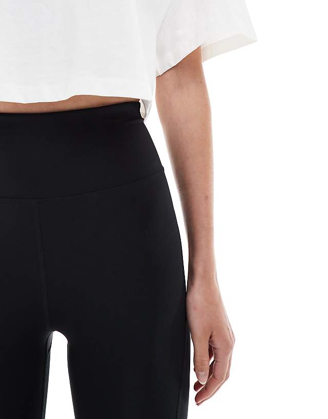 Asos 4505 Tall Icon Active Bum Sculpt High Waist Gym Legging With Inner Pocket In Black