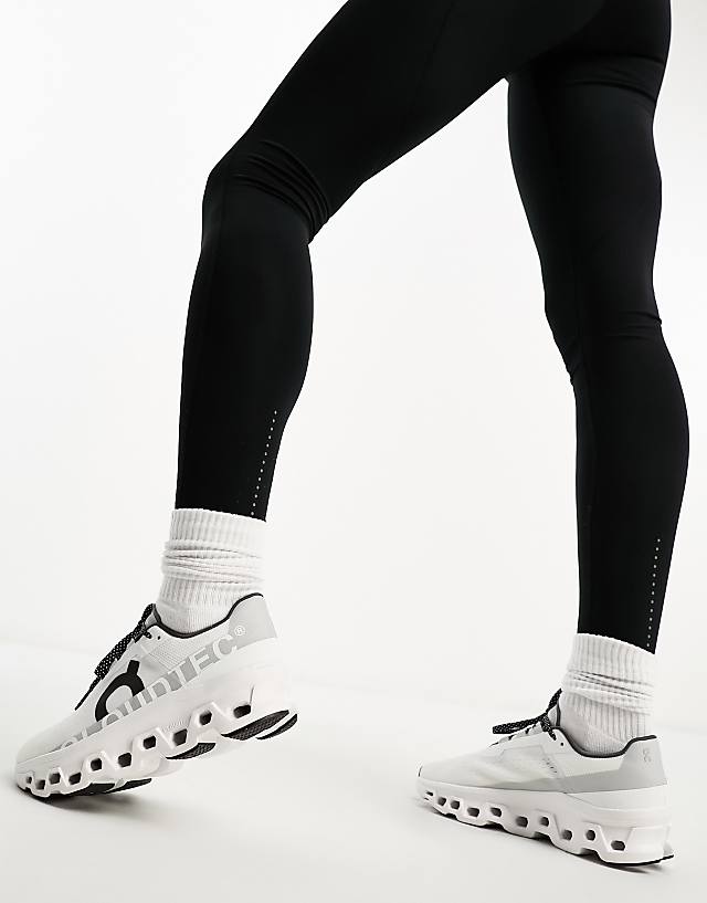 Asos 4505 Tall Icon Active Tie Waist Run Legging With Phone Pocket In Black