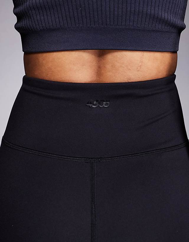 Asos 4505 Tall Icon Soft Touch High Waist Yoga Legging In Black