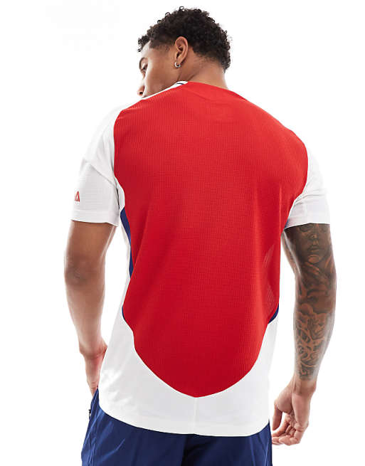 Asos Adidas Football Arsenal 24/25 Home Authentic Jersey In Red
