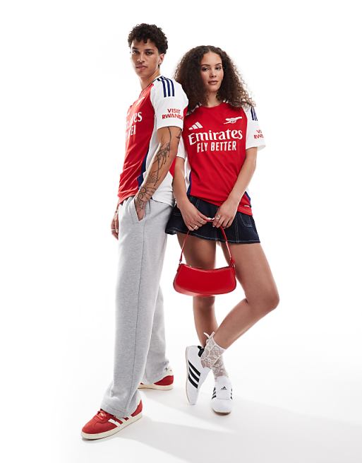 asos adidas Football Arsenal 24/25 home shirt in red and white
