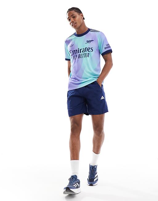 Asos Adidas Football Arsenal 24/25 Third Authentic Jersey In Blue