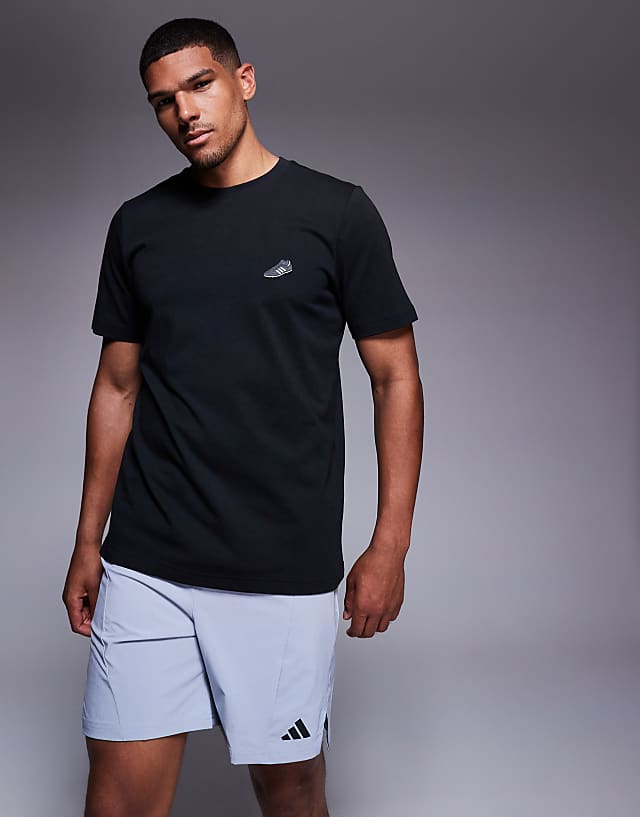 asos adidas Football Copa t-shirt with motif in black