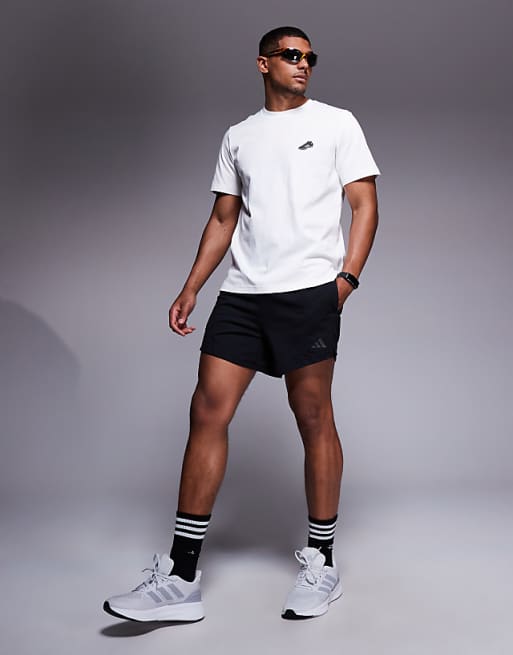 Asos Adidas Football Copa T-shirt With Motif In White