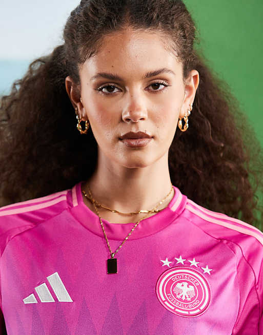 Asos Adidas Football Euro 2024 Germany Away Shirt In Purple